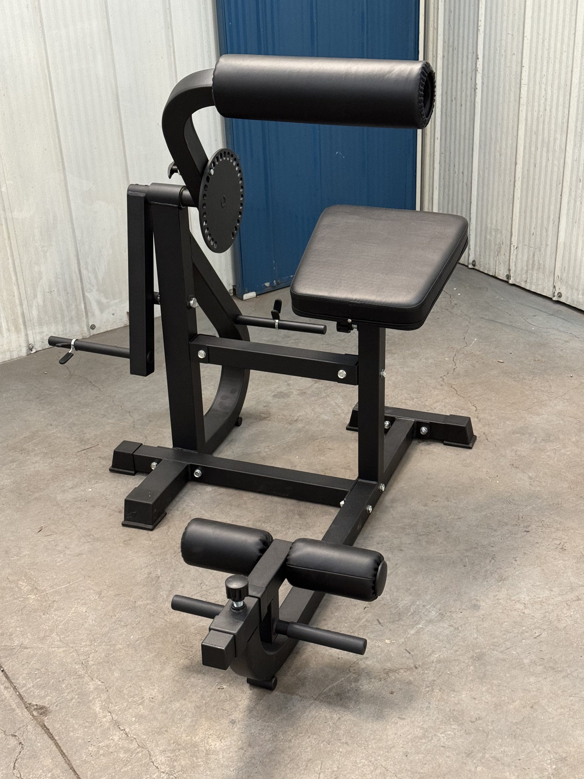 MÁQUINA DE EXTENSIÓN DE ESPALDA CON PESAS AB CURL - Imagen 2